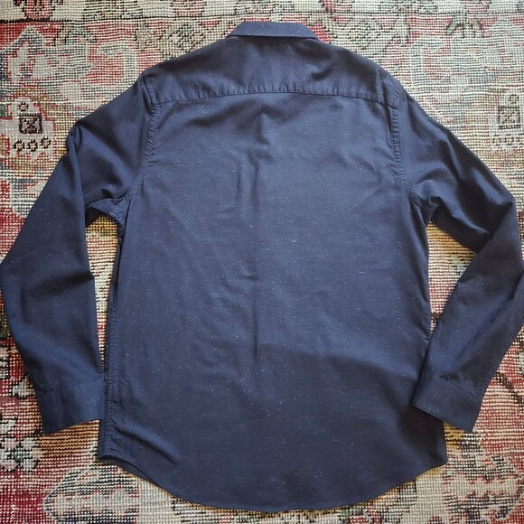 EnThread Men’s Textured Casual Shirt (Size L) - Picture 3 of 3